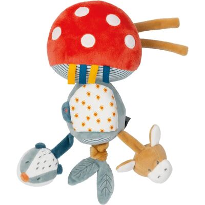 Brinquedo de pelúcia Nattou Felix e Léo Cogumelo - Presente para bebê Brinquedo de pelúcia Nattou Felix e Léo Cogumelo - Presente para bebê