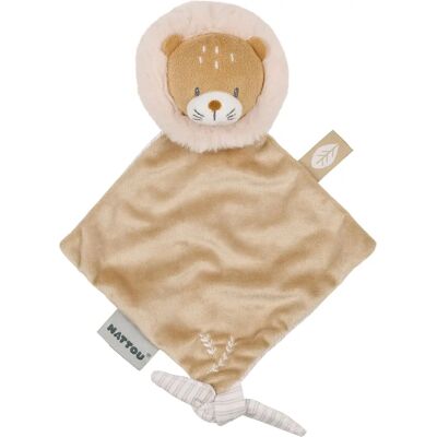 Nattou Mini Leone Peluche da Ciuccio - Giocattolo da dentizione Nattou Mini Leone Peluche da Ciuccio - Giocattolo da dentizione