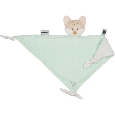Nattou Maxi doudou et attache sucette Flo le Renard - Câlin pour bébé - Publicité Nattou Maxi doudou et attache sucette Flo le Renard - Câlin pour bébé - Publicité