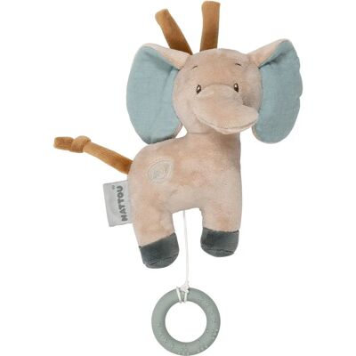 Nattou Axel Elefante - Peluche Musicale 20cm Nattou Axel Elefante - Peluche Musicale 20cm