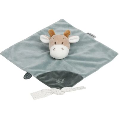 Nattou Baby Comforter - Luna Giraffe - Dusty Green - 27x27cm - Unisex Nattou Baby Comforter - Luna Giraffe - Dusty Green - 27x27cm - Unisex