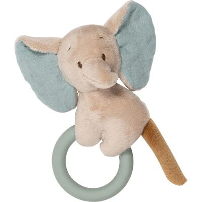 NATTOU Mordedor Elefante Axel Luna Sin BPA - Juguete de dentición NATTOU Mordedor Elefante Axel Luna Sin BPA - Juguete de dentición