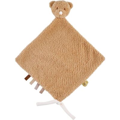 Nattou Maxi doudou attache sucette Teddy Souris Ecru - Baby Comforter Nattou Maxi doudou attache sucette Teddy Souris Ecru - Baby Comforter