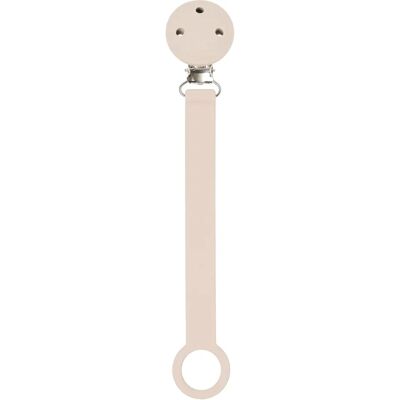 Prendedor de Chupeta Nattou - Silicone Bege - Acessório para Bebê Prendedor de Chupeta Nattou - Silicone Bege - Acessório para Bebê