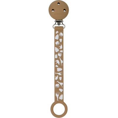 Nattou Cordon de Silicone avec Animaux - Attache tétine - Publicité Nattou Cordon de Silicone avec Animaux - Attache tétine - Publicité