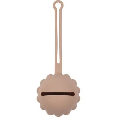 Nattou Étui à Sucette en Silicone Rose - Rangement pour Tétine - Publicité Nattou Étui à Sucette en Silicone Rose - Rangement pour Tétine - Publicité