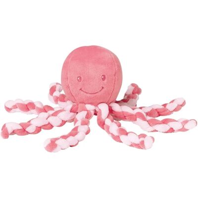 Nattou Éléphant Bébé Rose Coral PiU PiU Lapidou - Publicité Nattou Éléphant Bébé Rose Coral PiU PiU Lapidou - Publicité
