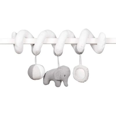 Nattou Tembo- Spirale d'Activité en Coton - Jouet Bébé - Publicité Nattou Tembo- Spirale d'Activité en Coton - Jouet Bébé - Publicité