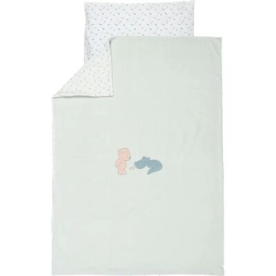 Ensemble de Literie Nattou - 2 Pièces - 140x100 cm & 40x60 cm - Linge de lit - Publicité Ensemble de Literie Nattou - 2 Pièces - 140x100 cm & 40x60 cm - Linge de lit - Publicité