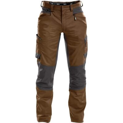 Dassy Helix Arbeitshose - Stretch, Lehmbraun/Anthrazit Dassy Helix Arbeitshose - Stretch, Lehmbraun/Anthrazit