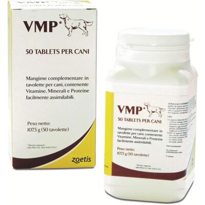 Zoetis VMP 50 Compresse - Integratore Nutrizionale per Cani Zoetis VMP 50 Compresse - Integratore Nutrizionale per Cani