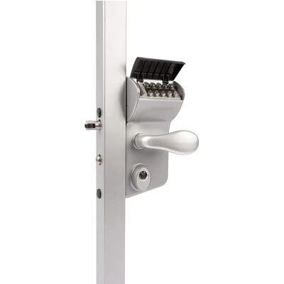 Locinox - Serratura a Codice Meccanico - Modello LMKQ 4040 V2L - Argento - Serratura Meccanica Locinox - Serratura a Codice Meccanico - Modello LMKQ 4040 V2L - Argento - Serratura Meccanica