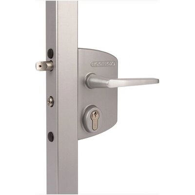 Locinox - Industrielles graues Schloss - 4 Löcher - 40-60mm Montageprofil Locinox - Industrielles graues Schloss - 4 Löcher - 40-60mm Montageprofil