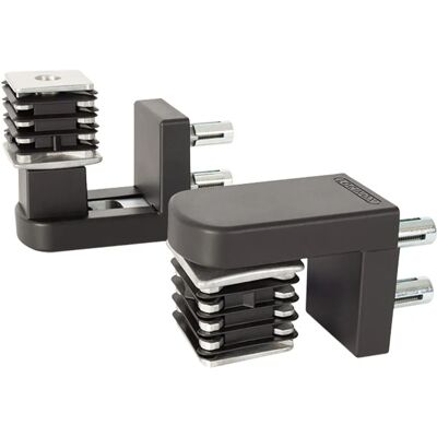 Bisagra ajustable de acero inoxidable LOCINOX - 90° - Blanco Bisagra ajustable de acero inoxidable LOCINOX - 90° - Blanco