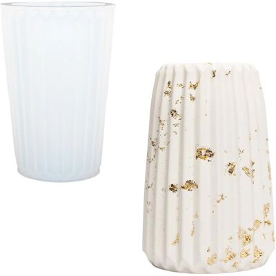 buttinette Silikon-Gießform Vase - 15,2 x 10,5 x 7,5 cm - Unisex buttinette Silikon-Gießform Vase - 15,2 x 10,5 x 7,5 cm - Unisex