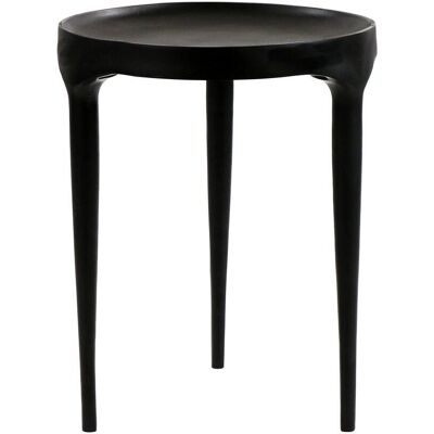 Pomax - Trip - Aluminium noir - 50x40 cm - Side table - Publicité Pomax - Trip - Aluminium noir - 50x40 cm - Side table - Publicité