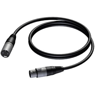 Procab CAB901 - Mikrofonverlängerungskabel - XLR3 männlich zu XLR3 weiblich - 10 m - Schirmung Procab CAB901 - Mikrofonverlängerungskabel - XLR3 männlich zu XLR3 weiblich - 10 m - Schirmung