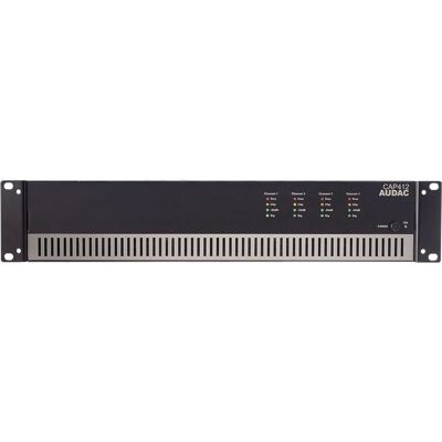 Amplificatore Audio Audac CAP412 a 4 Canali - Casa Nero Amplificatore Audio Audac CAP412 a 4 Canali - Casa Nero