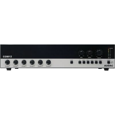Amplificateur audio Audac COM12MK2 - Performance/Scène Noir - Publicité Amplificateur audio Audac COM12MK2 - Performance/Scène Noir - Publicité