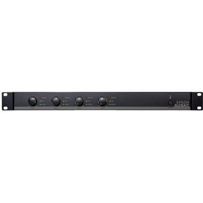 Audac EPA254 4-Kanal Audio-Verstärker - Schwarz Audac EPA254 4-Kanal Audio-Verstärker - Schwarz