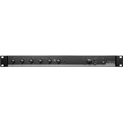 Audac PRE116 Préamplificateur Microphone Stéréo Bluetooth - Mixeur Audio - Publicité Audac PRE116 Préamplificateur Microphone Stéréo Bluetooth - Mixeur Audio - Publicité