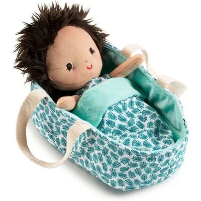 Pupetta di stoffa Baby Ari con cesto e coperta, 12+ mesi Pupetta di stoffa Baby Ari con cesto e coperta, 12+ mesi