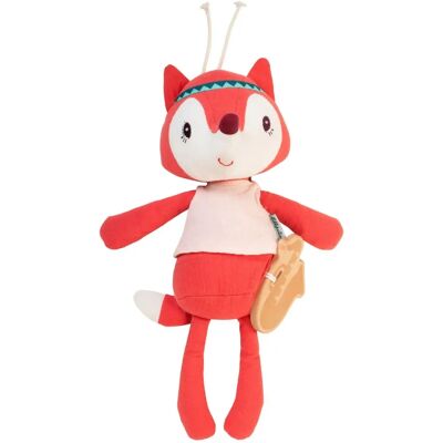 Peluches en coton bio avec boîte à musique - Cadeau bébé - Publicité Peluches en coton bio avec boîte à musique - Cadeau bébé - Publicité