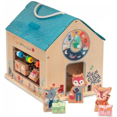 Giocattolo Educativo in Legno Lilliputiens - La Mia Prima Scuola - Multicolore - Apprendimento Giocattolo Educativo in Legno Lilliputiens - La Mia Prima Scuola - Multicolore - Apprendimento