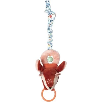 Lilliputiens Giocattolo a Dondolo per Bambini - Beige/Arancione/Rosa Peluche Sicuro - 14cm Lilliputiens Giocattolo a Dondolo per Bambini - Beige/Arancione/Rosa Peluche Sicuro - 14cm