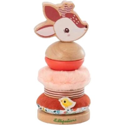 Lilliputiens Stella Torre da Impilare - 7 Pezzi - Unisex - Blocchi da Costruzione per Bambini Lilliputiens Stella Torre da Impilare - 7 Pezzi - Unisex - Blocchi da Costruzione per Bambini