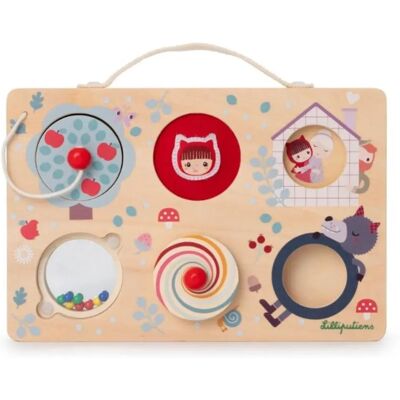 Lilliputiens Red Riding Hood 12m+ Wooden Activity Suitcase Lilliputiens Red Riding Hood 12m+ Wooden Activity Suitcase