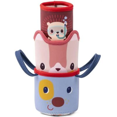 Lilliputiens Jules Set di 3 bicchieri da bagno Lilliputiens Jules Set di 3 bicchieri da bagno