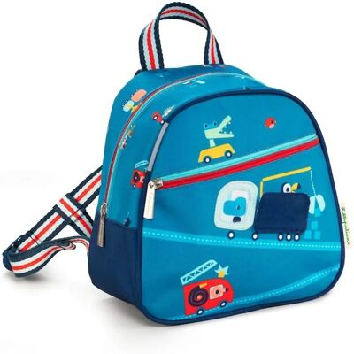 Lilliputiens Blau Recyceltes PET Kinderrucksack - Dschungel Kollektion Lilliputiens Blau Recyceltes PET Kinderrucksack - Dschungel Kollektion