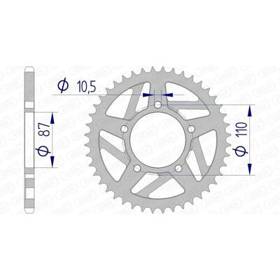 Couronne aluminium AFAM 15405 - 520 - Unisexe Couronne aluminium AFAM 15405 - 520 - Unisexe