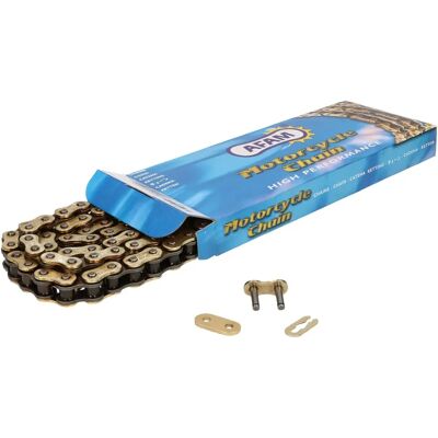 Chaîne de transmission Afam A420r1g - 420, Unisexe, Noir - Chaîne pour petite moto Chaîne de transmission Afam A420r1g - 420, Unisexe, Noir - Chaîne pour petite moto