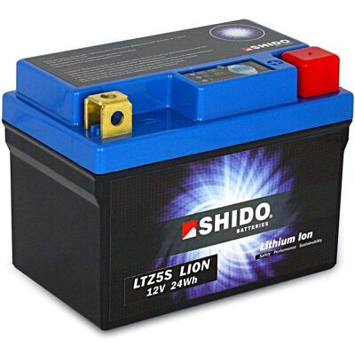 SHIDO Lithium-Ion Batterie, Motorrad & Scooter, LTZ5S SHIDO Lithium-Ion Batterie, Motorrad & Scooter, LTZ5S