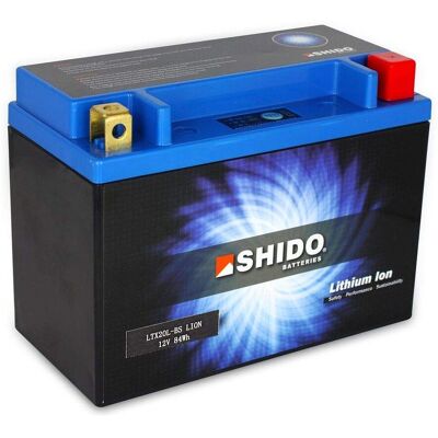 SHIDO LTX20L pro BS Q Lion - Motorrad Akku - Blau SHIDO LTX20L pro BS Q Lion - Motorrad Akku - Blau
