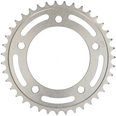 Corona posteriore standard in acciaio AFAM - 520, 43T, Nero Corona posteriore standard in acciaio AFAM - 520, 43T, Nero