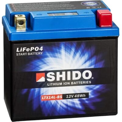 Shido Lithium-Ion Batterie - 12V ATV/MC/Snøscooter 4Ah Shido Lithium-Ion Batterie - 12V ATV/MC/Snøscooter 4Ah