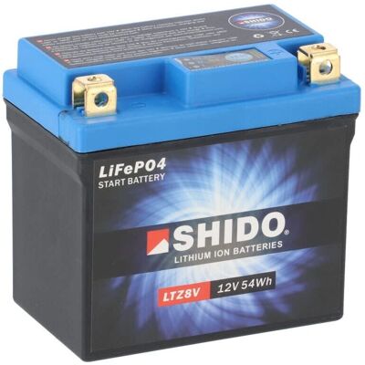 Batterie Lithium-Ion SHIDO - Légère, Démarrage Rapide - Publicité Batterie Lithium-Ion SHIDO - Légère, Démarrage Rapide - Publicité
