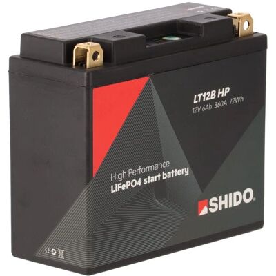 Batterie Lithium-Ion Shido - Haute Puissance, Légère, Charge Rapide - Publicité Batterie Lithium-Ion Shido - Haute Puissance, Légère, Charge Rapide - Publicité