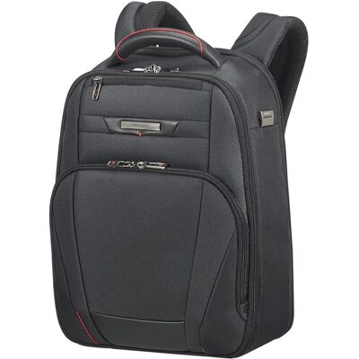 Samsonite Schwarz Pro-DLX 5 Rucksack - 14,1 Zoll Laptop, RFID, Wasserfest Samsonite Schwarz Pro-DLX 5 Rucksack - 14,1 Zoll Laptop, RFID, Wasserfest