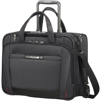 Samsonite Borsa da Viaggio Nera con Rotelle Samsonite Borsa da Viaggio Nera con Rotelle