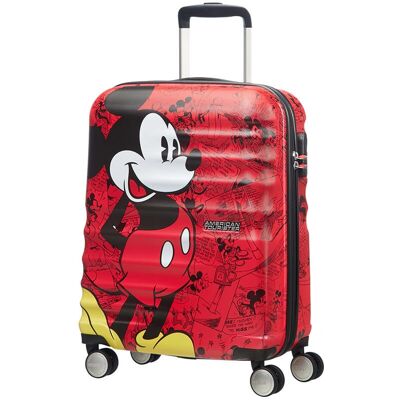 American Tourister Wavebreaker Disney 4 pyöräinen matkalaukku 55 cm - Mickey Comics PUNAINEN American Tourister Wavebreaker Disney 4 pyöräinen matkalaukku 55 cm - Mickey Comics PUNAINEN