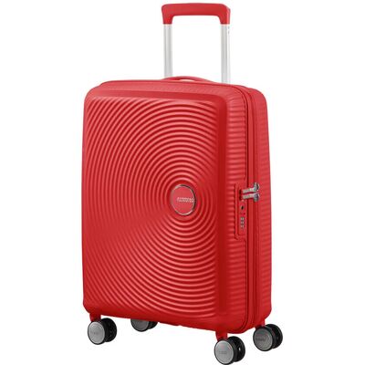 American Tourister Soundbox 4-Wiel Trolley 55 cm - koraalrood American Tourister Soundbox 4-Wiel Trolley 55 cm - koraalrood
