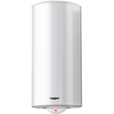 Chauffe-eau vertical Sageo 200L Ariston - Électrique, Blanc - Publicité Chauffe-eau vertical Sageo 200L Ariston - Électrique, Blanc - Publicité