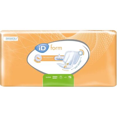 Ontex ID Expert Form Super - Anatomical Incontinence Pad - Extra Long Ontex ID Expert Form Super - Anatomical Incontinence Pad - Extra Long