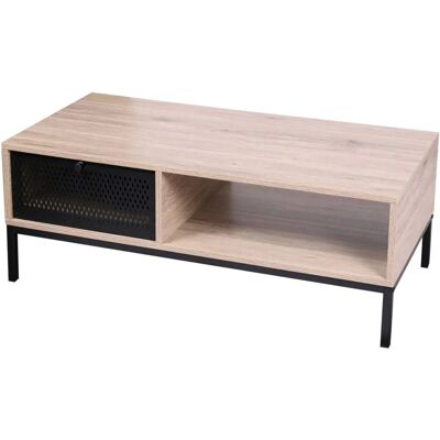 URBAN LIVING Table Basse Soho Bois Avec Grillage En 151317 Fornord - Publicité URBAN LIVING Table Basse Soho Bois Avec Grillage En 151317 Fornord - Publicité