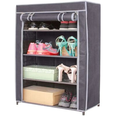 Armario para zapatos Fornord - 60x30x90 cm, Plegable, No tejido Armario para zapatos Fornord - 60x30x90 cm, Plegable, No tejido