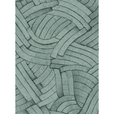 Arte - Wind - Grün/Grau - Non-woven Wallpaper Arte - Wind - Grün/Grau - Non-woven Wallpaper